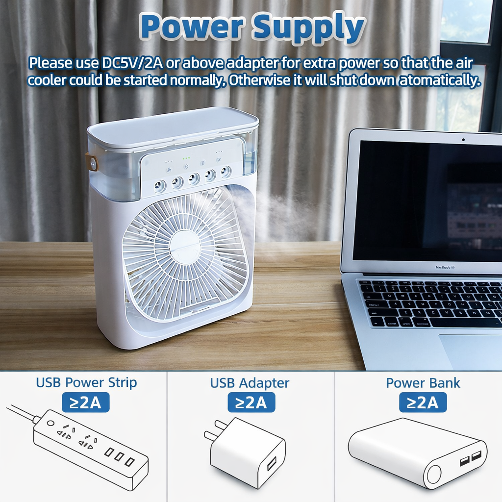 MINI PORTABLE COOLING FAN