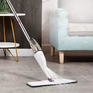 2-in-1 Spray Flat Mop with Refillable Water Tank