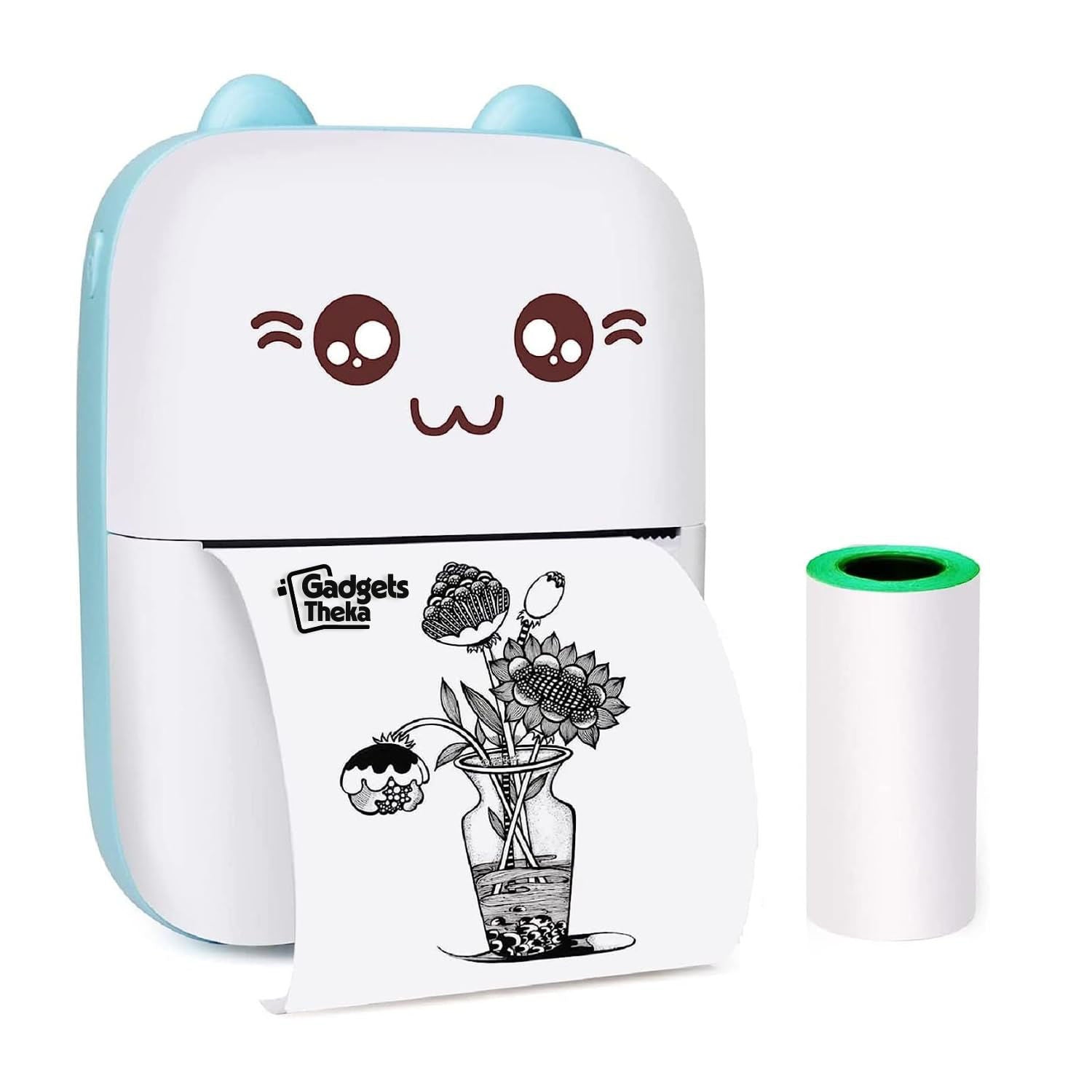 🖨️ Cute Mini Bluetooth Thermal Printer (Ink-Free)